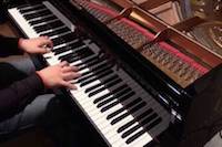 Professeur de piano Blues